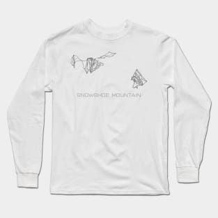 Snowshoe Mountain Resort 3D Long Sleeve T-Shirt